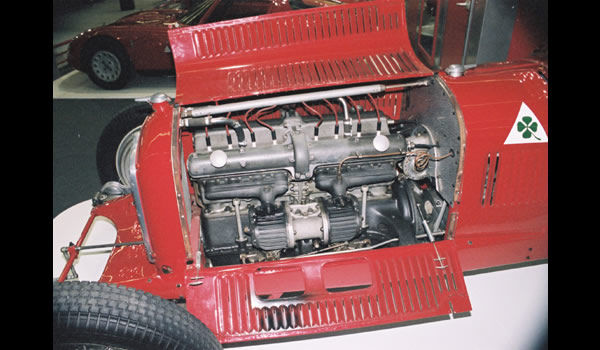 Alfa Romeo Monoposto Tipo B P3 1932 1933 engine